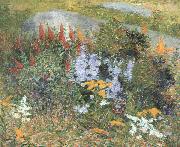 Rock Garden at Giverny John Leslie Breck